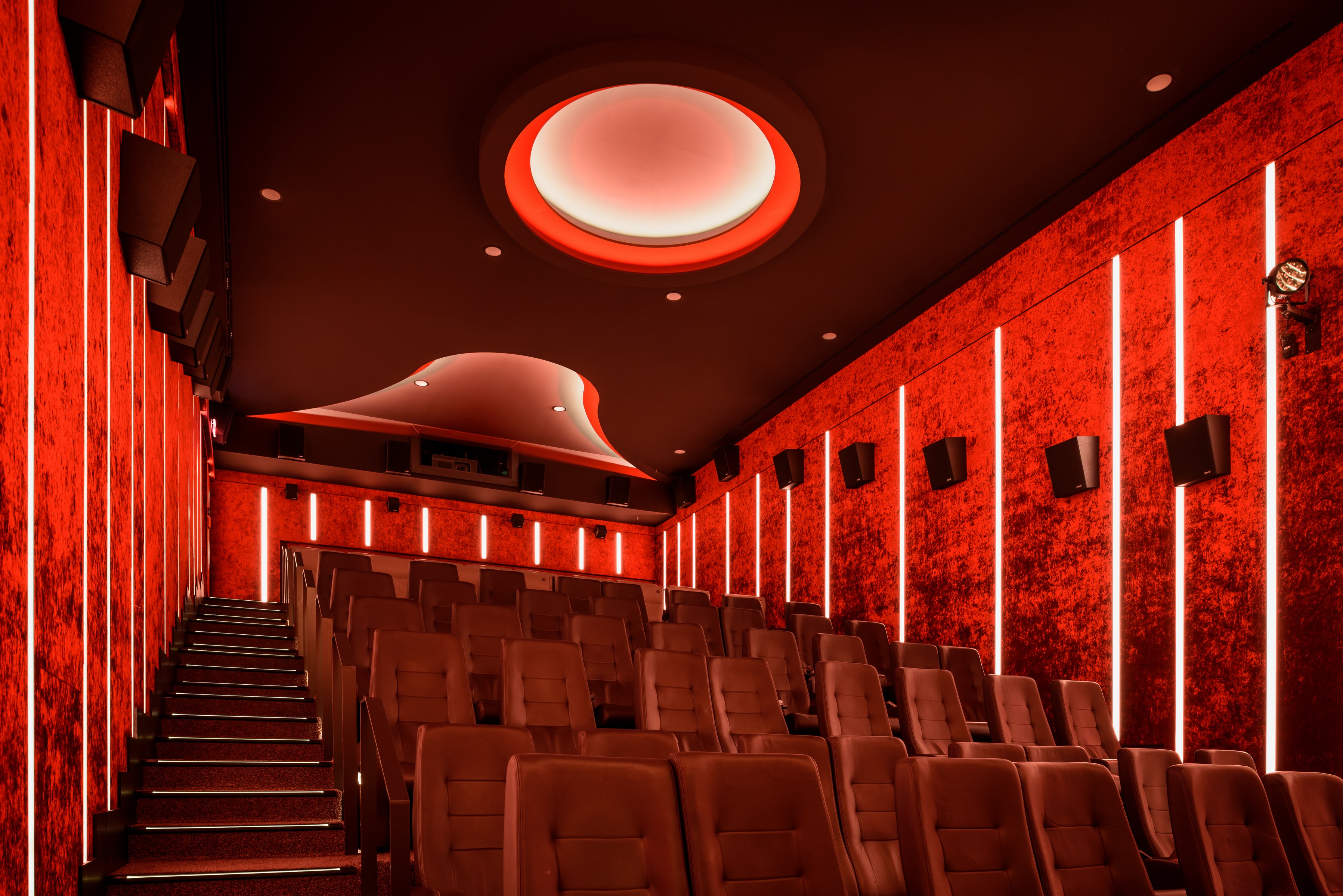 Mieterausbau der ASTOR Film Lounge in der MyZeil Frankfurt am Main - Berthold Scharrer Architektur